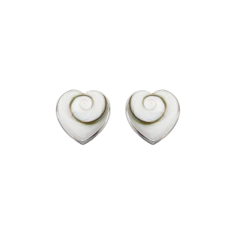 Boucles D'oreilles Argent Sterling Citrine Cœur 7mm - Clous Papillon, Neuf Sans Emballage, Silverspeck