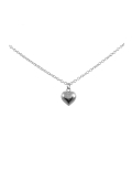  Saint-Valentin-Collier en argent - coeur