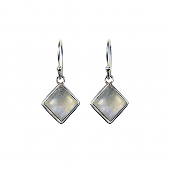 Boucles d'oreilles pierre de lune