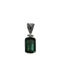 pierre semi precieuse, pendentif quartz vert