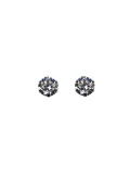 Petites boucles d'oreilles argent et oxyde de zirconium.