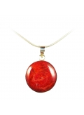 pendentif rouge saint valentin