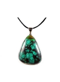 Pendentif turquoise et argent