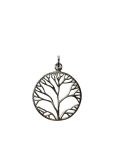 Pendentif arbre de vie-argent - abstrait