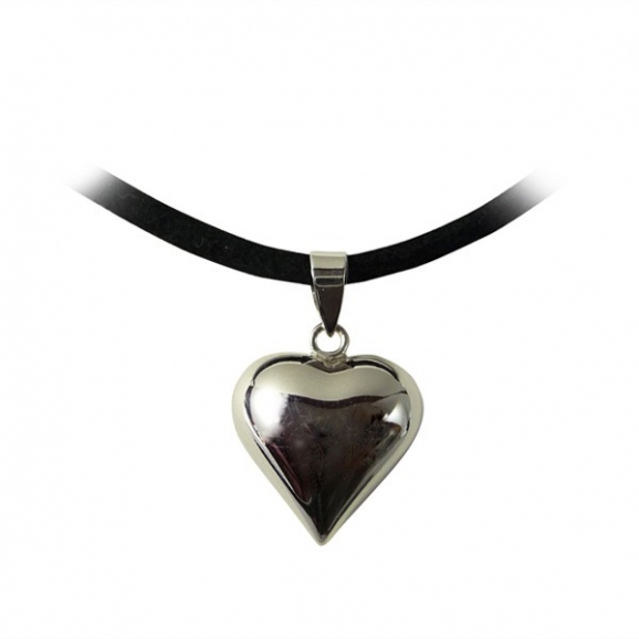 Pendentif argent et coeur - Reflets de Bijoux