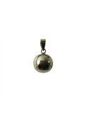 Pendentif argent - boule - bola