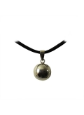 Pendentif boule bola argent