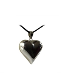 Pendentif argent - coeur - Saint -Valentin - fête des meress