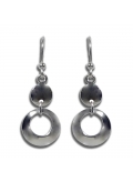 Boucles d'oreilles en argent design et sobres