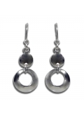 Boucles d'oreilles en argent design et sobres